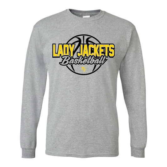 Lady Jackets Basketball Long Sleeve Tee