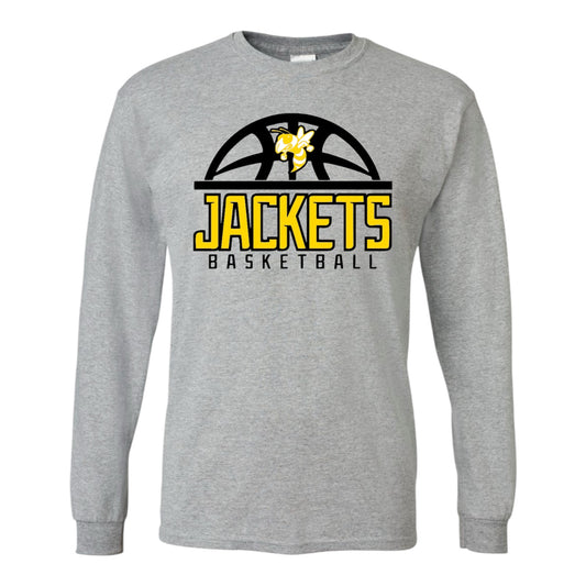 Jackets Basketball Long Sleeve Tee